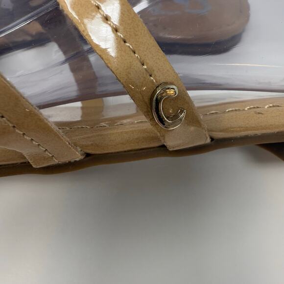 Circus Sam Edelman Sandals Women's 9.5M Nude/Tan Medallion Canyon Flats EUC - Picture 7 of 11